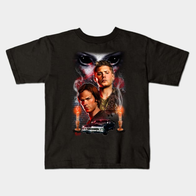 Supernatural Kids T-Shirt by jon